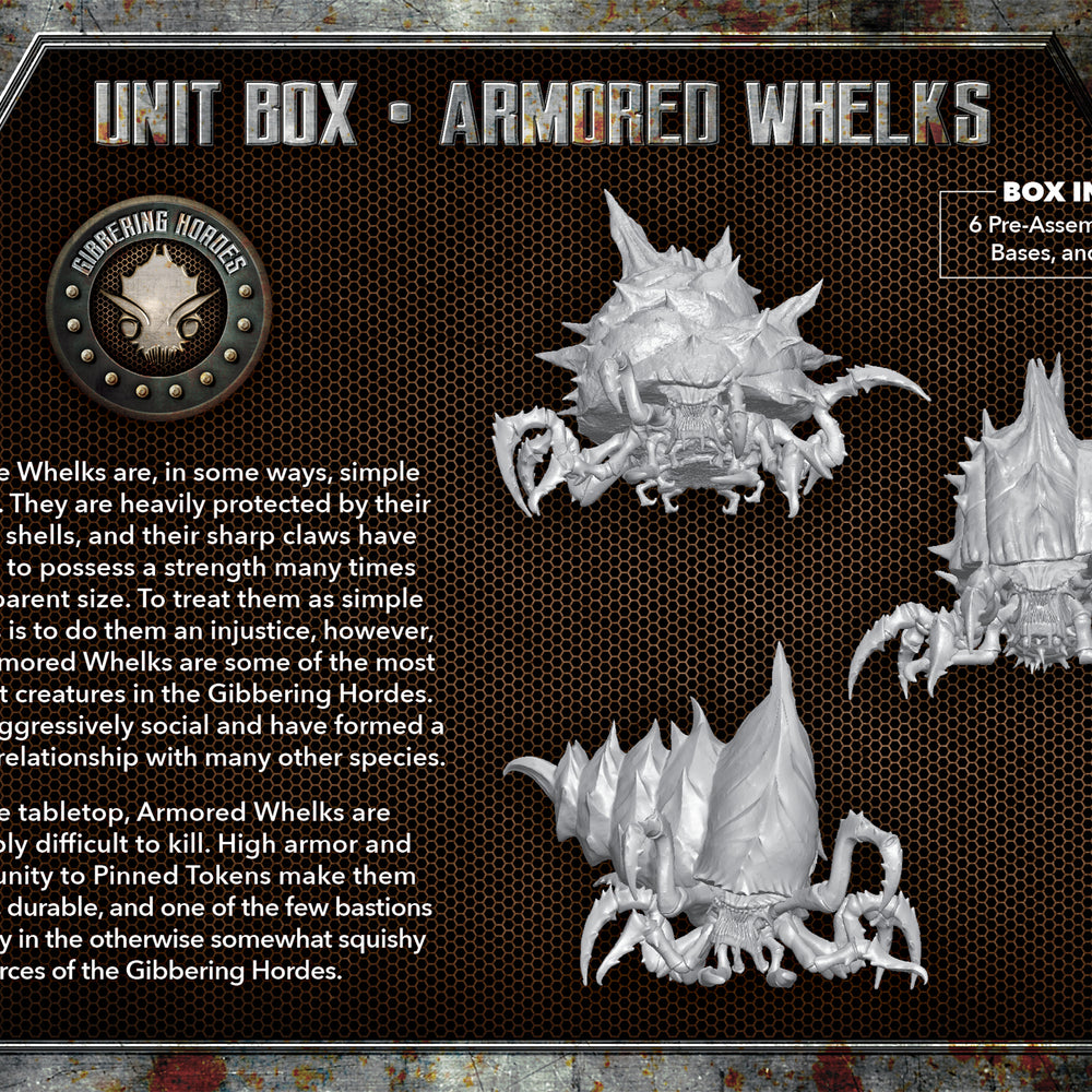 Armored Whelks - Wyrd Miniatures - Online Store