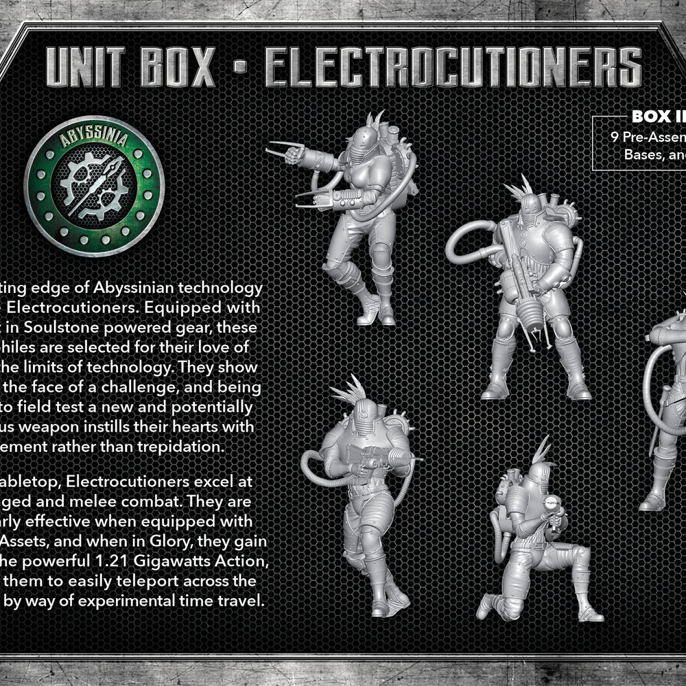 Electrocutioners - Wyrd Miniatures - Online Store