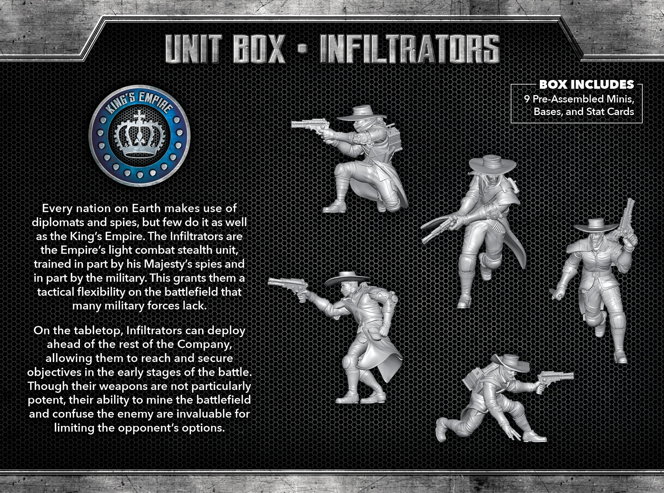 Infiltrators - Wyrd Miniatures - Online Store