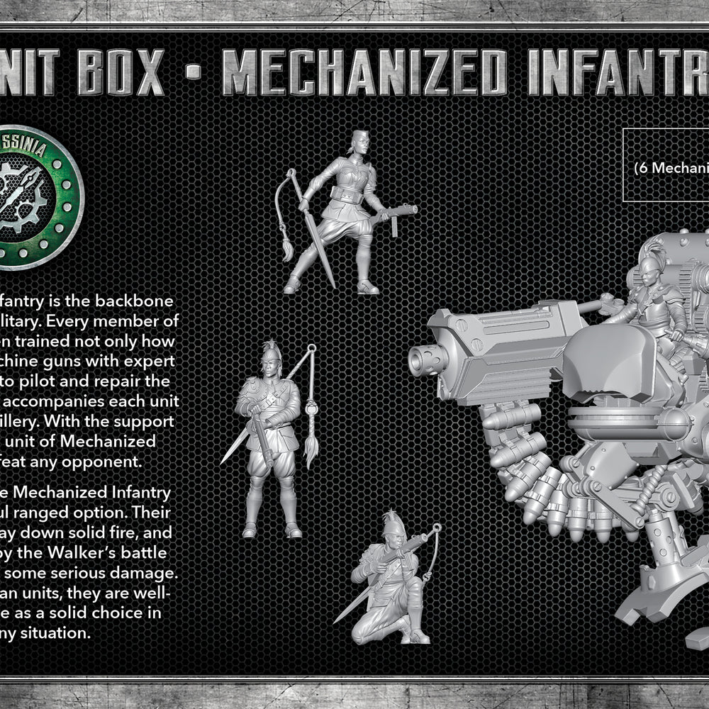 Mechanized Infantry - Wyrd Miniatures - Online Store