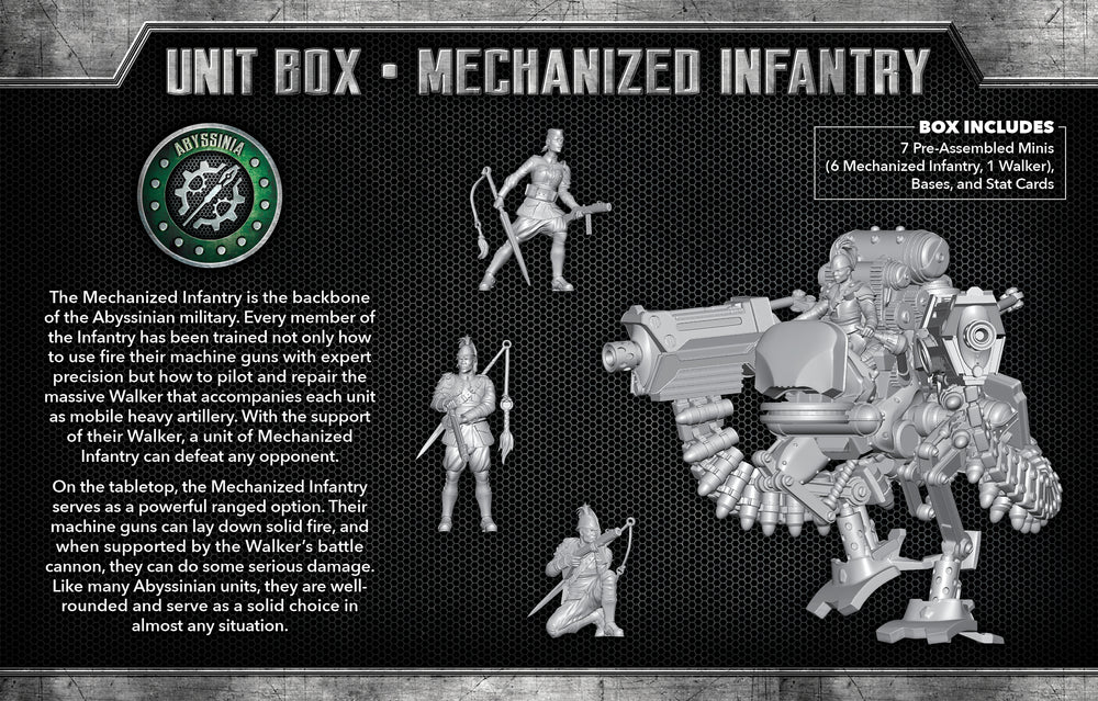 
                  
                    Load image into Gallery viewer, Mechanized Infantry - Wyrd Miniatures - Online Store
                  
                