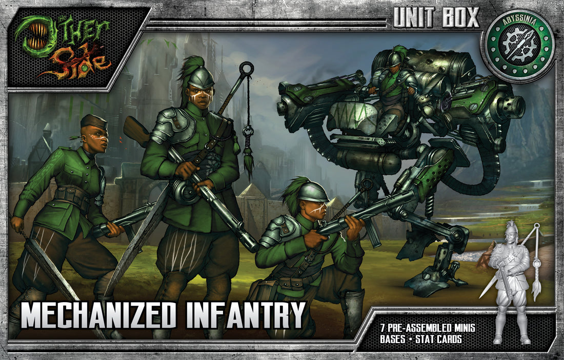 
                    
                      Mechanized Infantry - Wyrd Miniatures - Online Store
                    
                  