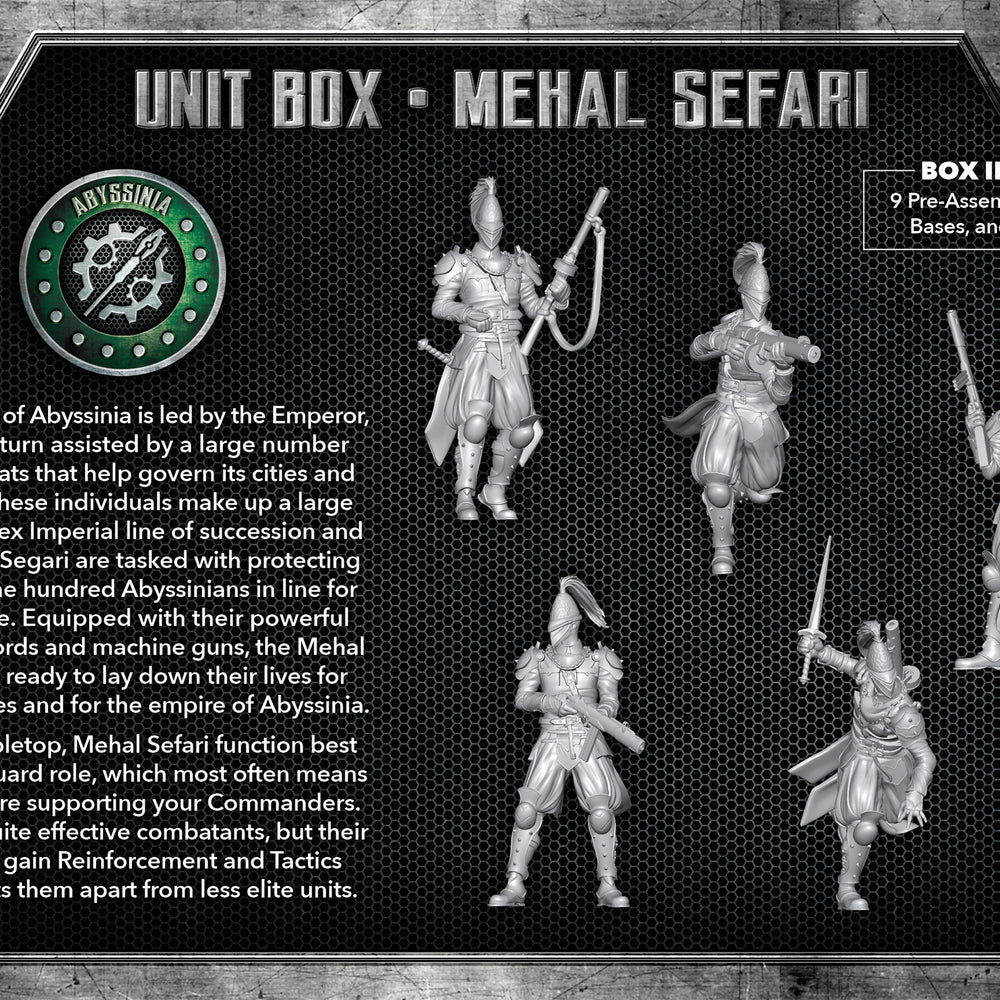 Weird Miniatures Abyssinia – Wyrd Miniatures - Online Store
