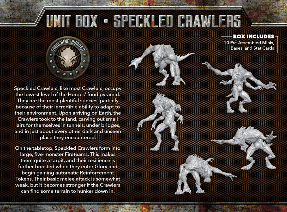 
                    
                      Speckled Crawlers - Wyrd Miniatures - Online Store
                    
                  