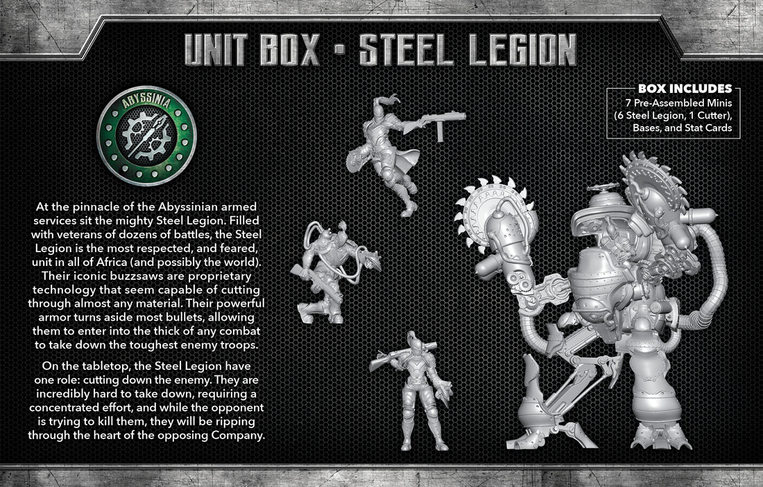
                    
                      Steel Legion - Wyrd Miniatures - Online Store
                    
                  