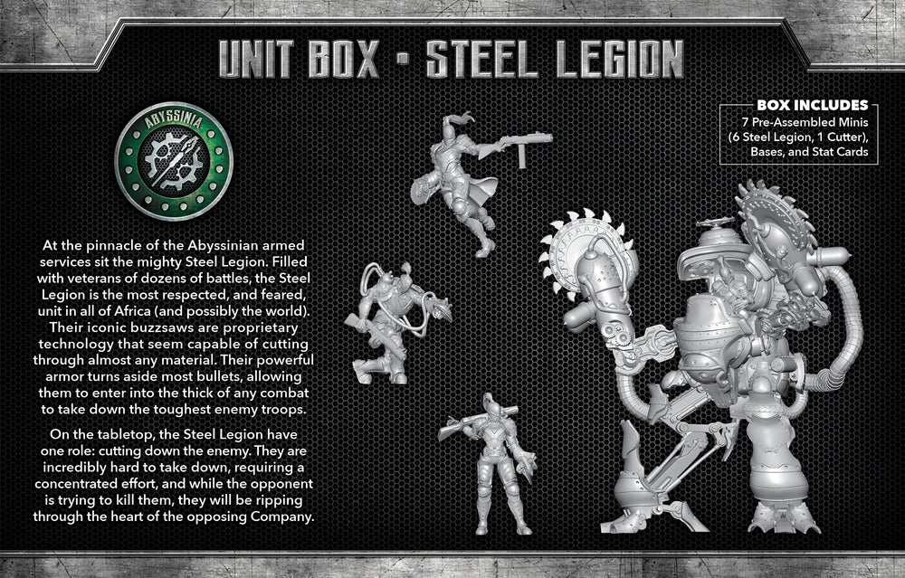
                  
                    Load image into Gallery viewer, Steel Legion - Wyrd Miniatures - Online Store
                  
                