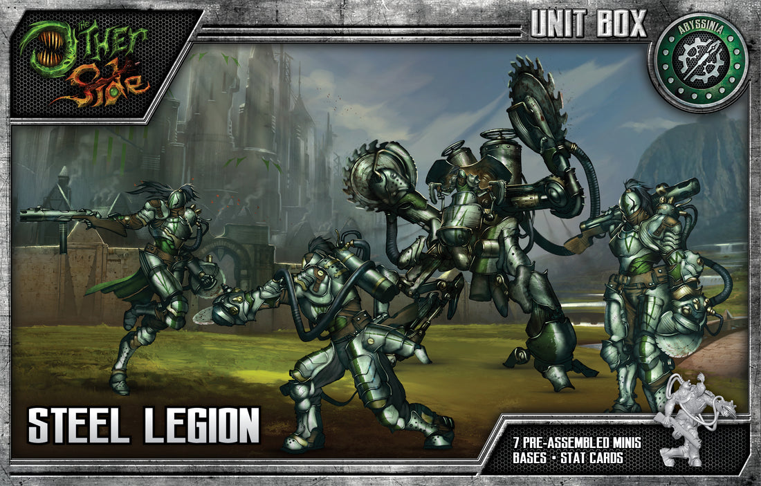 
                    
                      Steel Legion - Wyrd Miniatures - Online Store
                    
                  