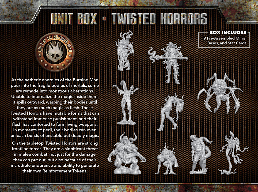 
                    
                      Twisted Horrors - Wyrd Miniatures - Online Store
                    
                  