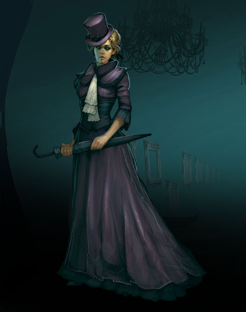 Limited Edition - Emeline Bellerose - Alternative Madam Sybelle - Wyrd Miniatures - Online Store