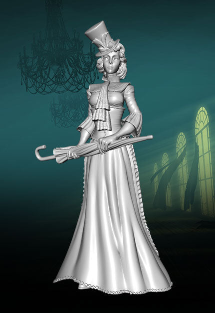 
                  
                    Limited Edition - Emeline Bellerose - Alternative Madam Sybelle - Wyrd Miniatures - Online Store
                  
                