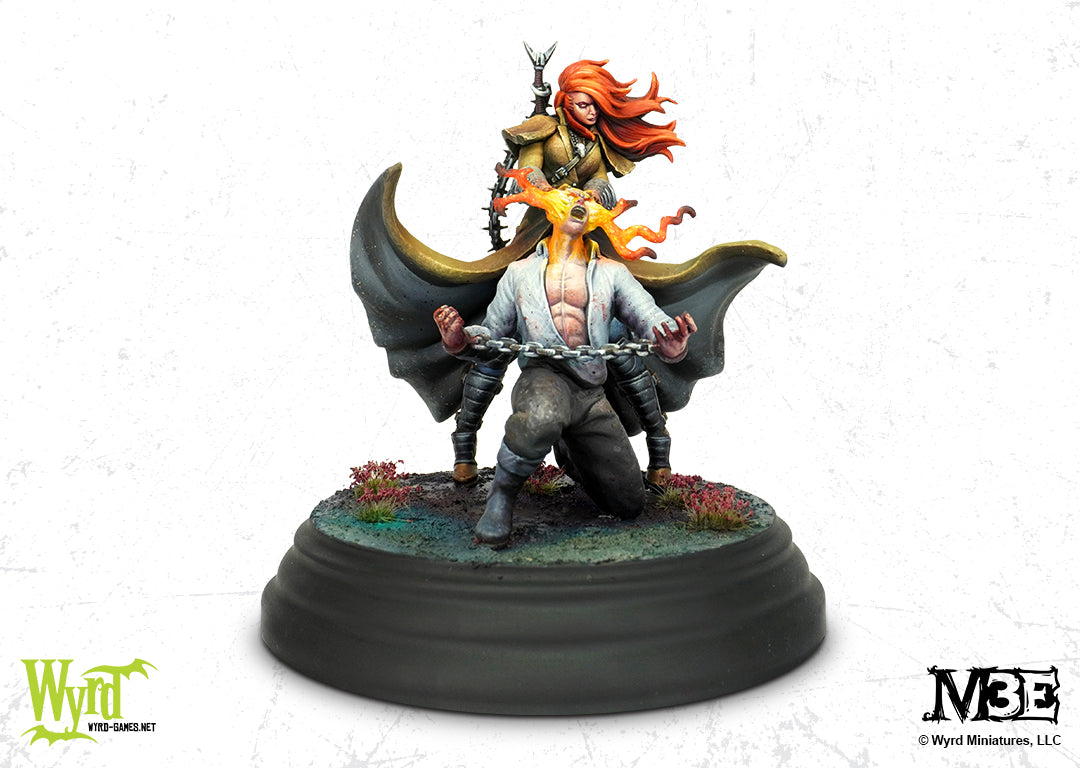 
                    
                      Malifaux Iconic Box Scorch the Soul by Wyrd Miniatures, featuring detailed miniatures on a display base.
                    
                  