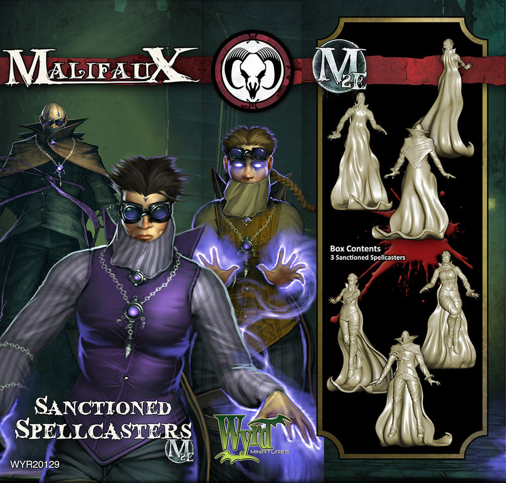 Sanctioned Spellcasters (3 pack) - Wyrd Miniatures - Online Store