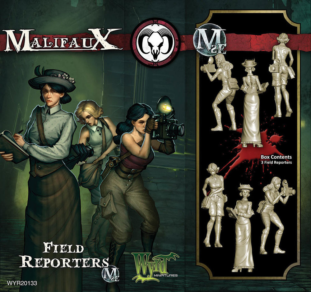 Field Reporters (3 pack) - Wyrd Miniatures - Online Store