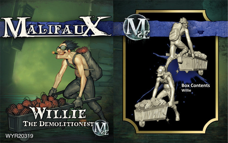 Willie, the Demolitionist - Wyrd Miniatures - Online Store