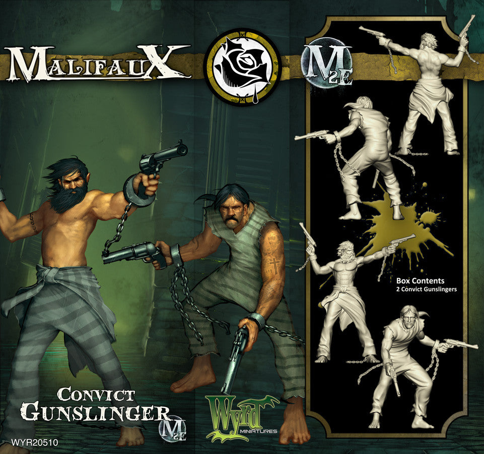 Convict Gunslinger (2 pack) - Wyrd Miniatures - Online Store