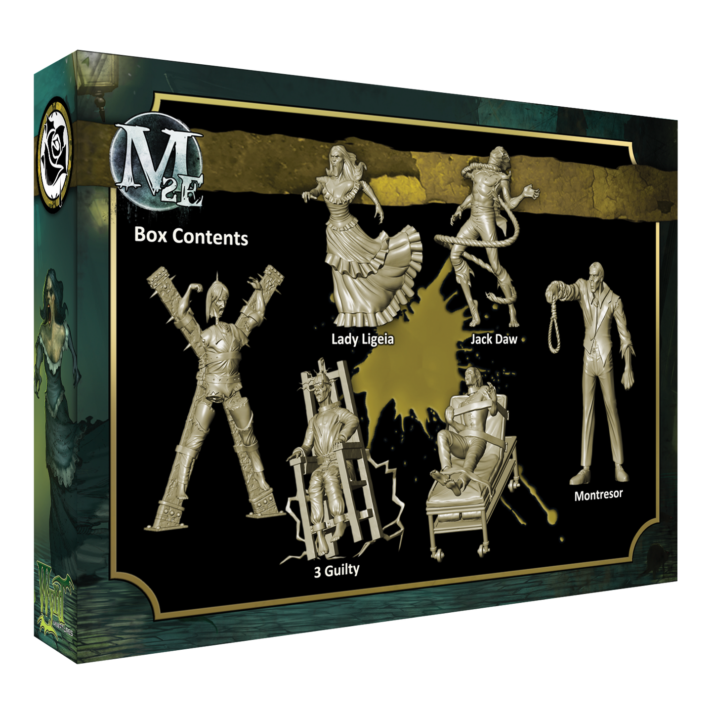 Limited Edition - Guilty as Charged - Jack Daw Box Set - Yellow Translucent - Wyrd Miniatures - Online Store