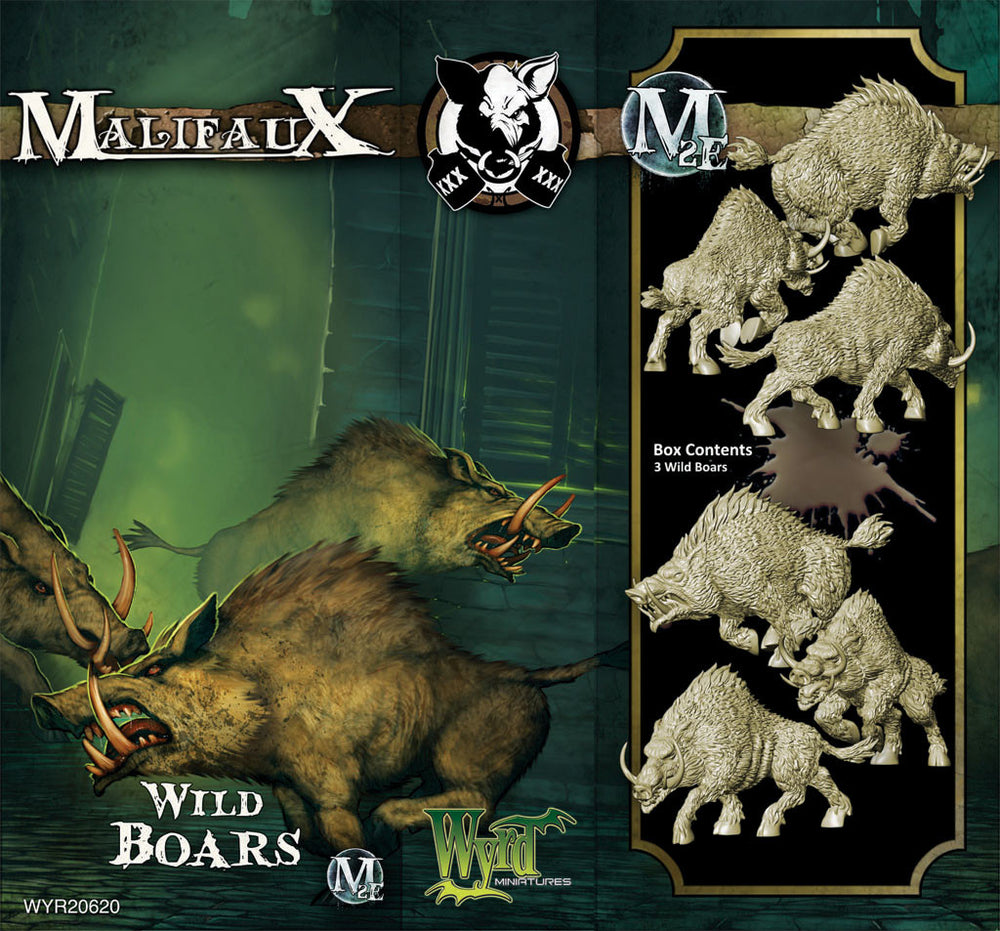 Wild Boar (3 Pack) - Wyrd Miniatures - Online Store
