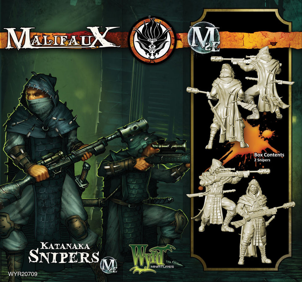 Katanaka Snipers (2 Pack) - Wyrd Miniatures - Online Store