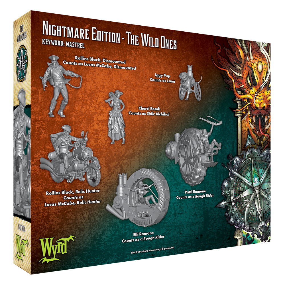 Nightmare Edition - The Wild Ones - McCabe - Wyrd Miniatures - Online Store