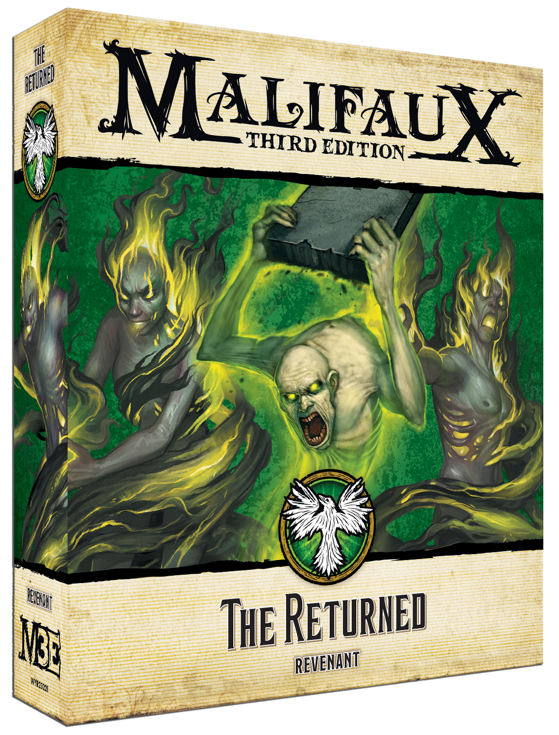 
                    
                      Front view of Wyrd Miniatures' The Returned figure, showcasing detailed undead creature with tattered clothing and haunting expression.
                    
                  