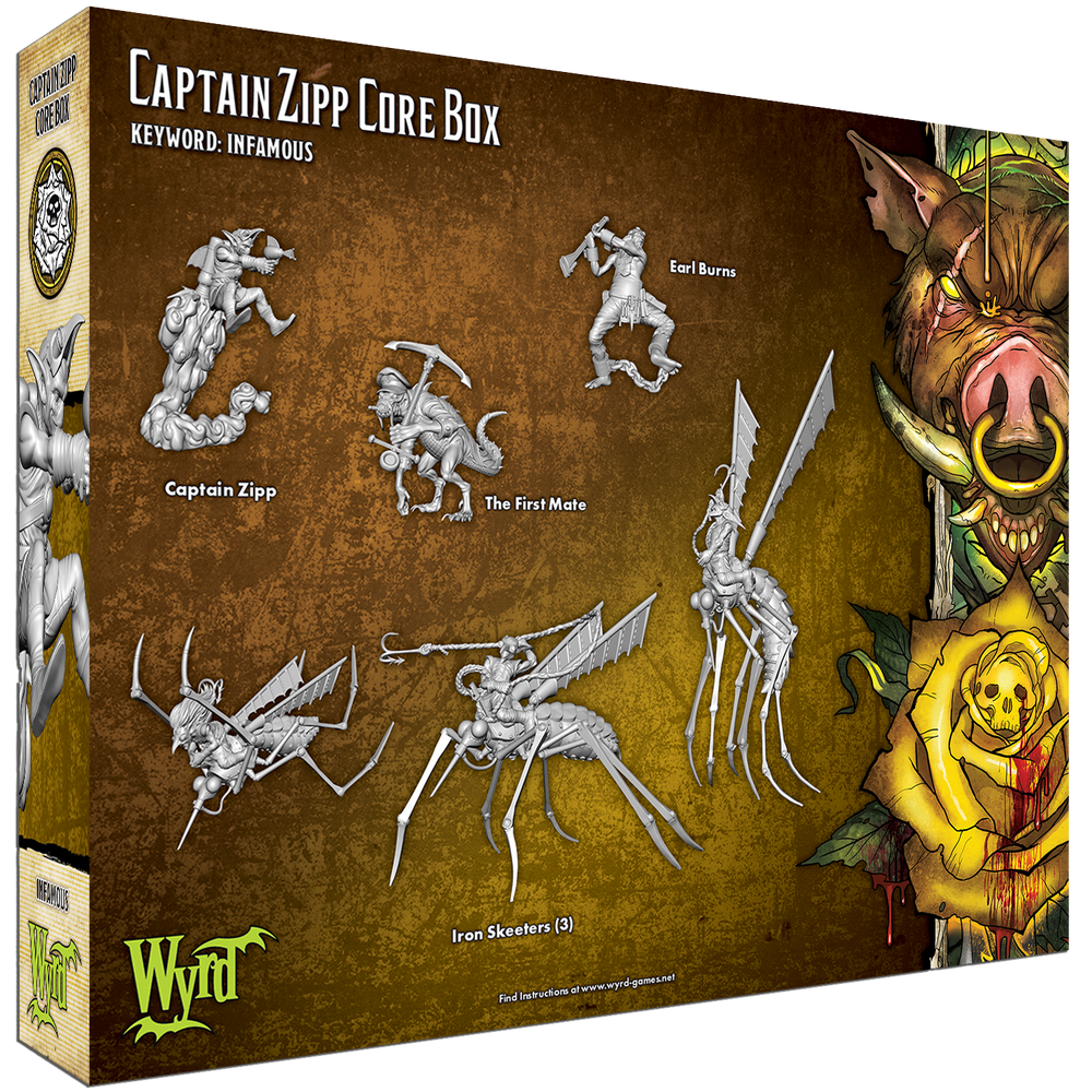 
                  
                    Load image into Gallery viewer, Captain Zipp Core Box - Wyrd Miniatures - Online Store
                  
                