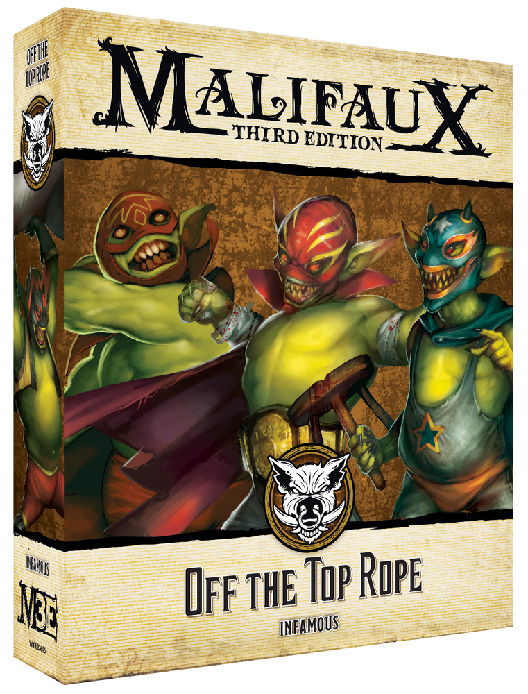 
                  
                    Load image into Gallery viewer, Off the Top Rope - Wyrd Miniatures - Online Store
                  
                