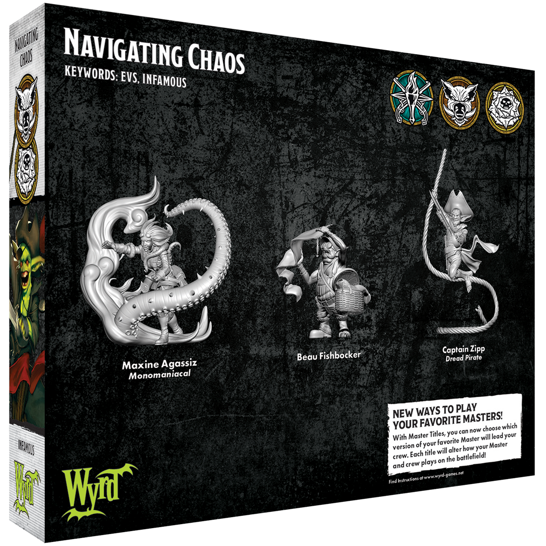 
                    
                      Back view of Wyrd Miniatures' Navigating Chaos miniature, showcasing detailed sculpt and intricate design on the figure.
                    
                  