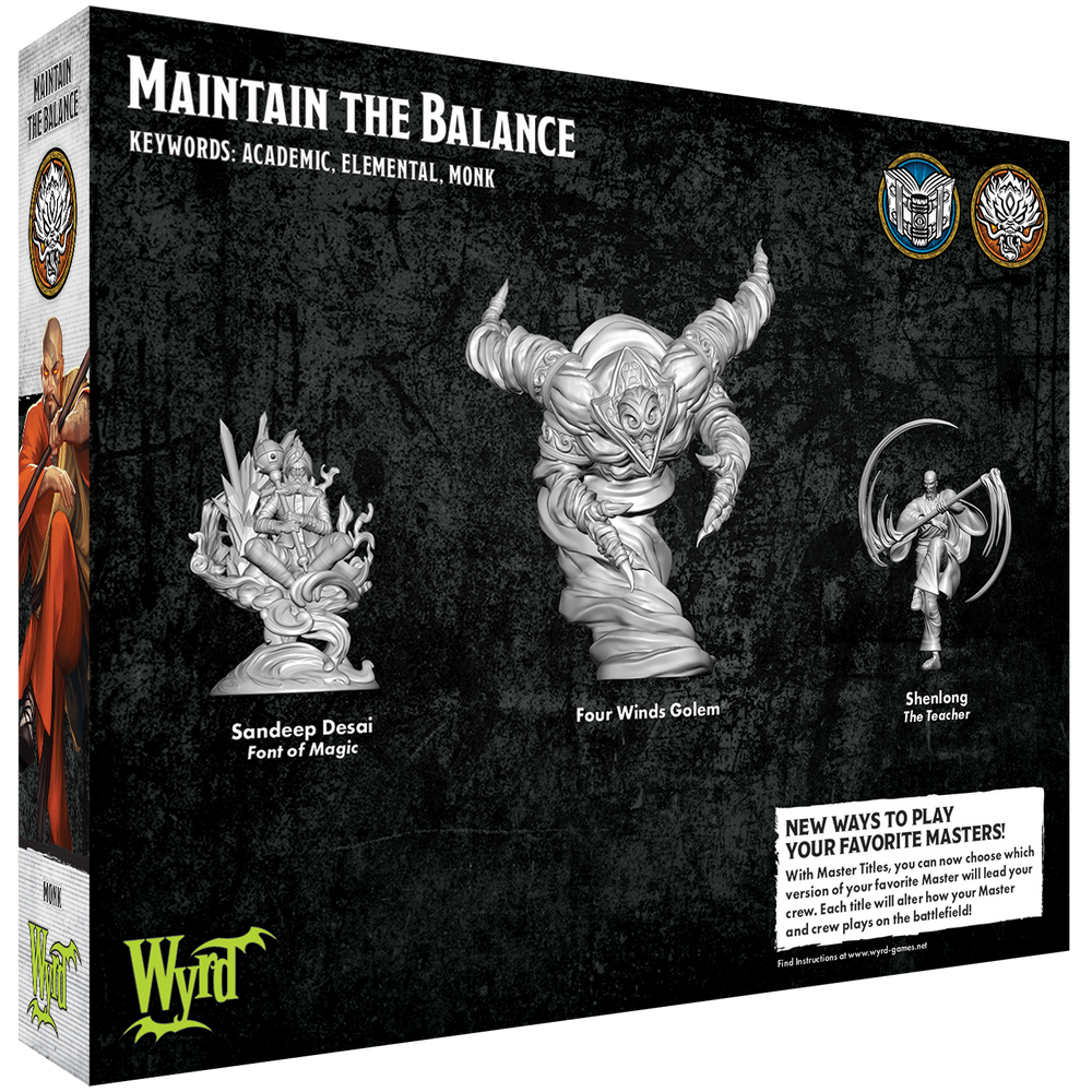 Maintain the Balance - Wyrd Miniatures - Online Store