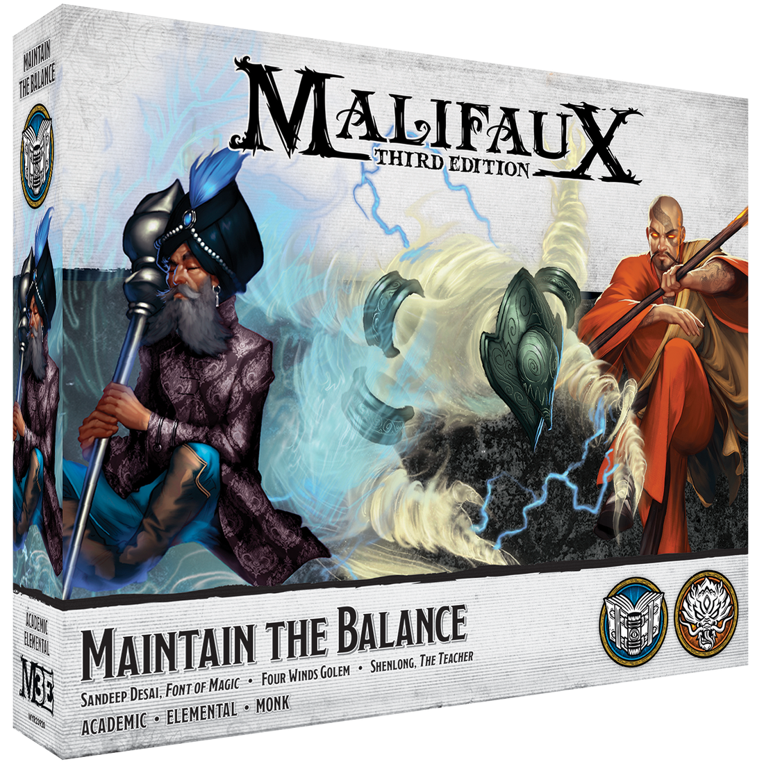 
                    
                      Front view of Wyrd Miniatures' "Maintain the Balance" model, showcasing intricate details and balanced pose.
                    
                  