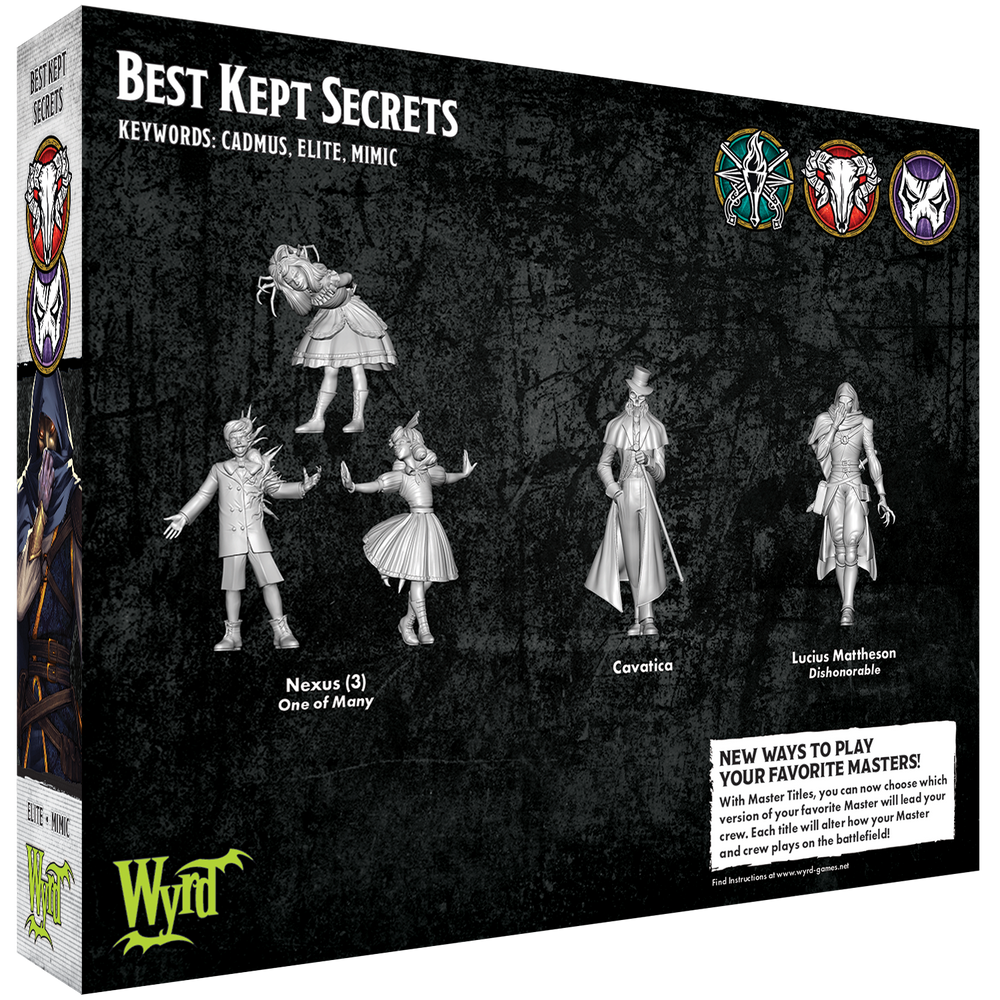 
                  
                    Load image into Gallery viewer, Best Kept Secrets - Wyrd Miniatures - Online Store
                  
                