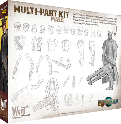 
                  
                    Load image into Gallery viewer, Male Multi-part Kit - Wyrd Miniatures - Online Store
                  
                