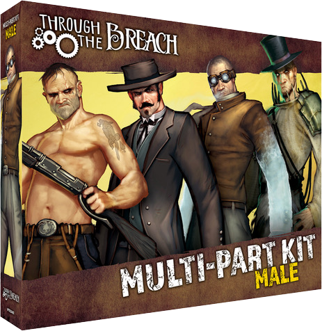 
                    
                      Wyrd male multi-part kit with various articulated pieces and accessories, displayed in an organized box with a front view.
                    
                  