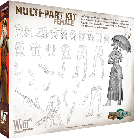
                  
                    Load image into Gallery viewer, Female Multi-part Kit - Wyrd Miniatures - Online Store
                  
                
