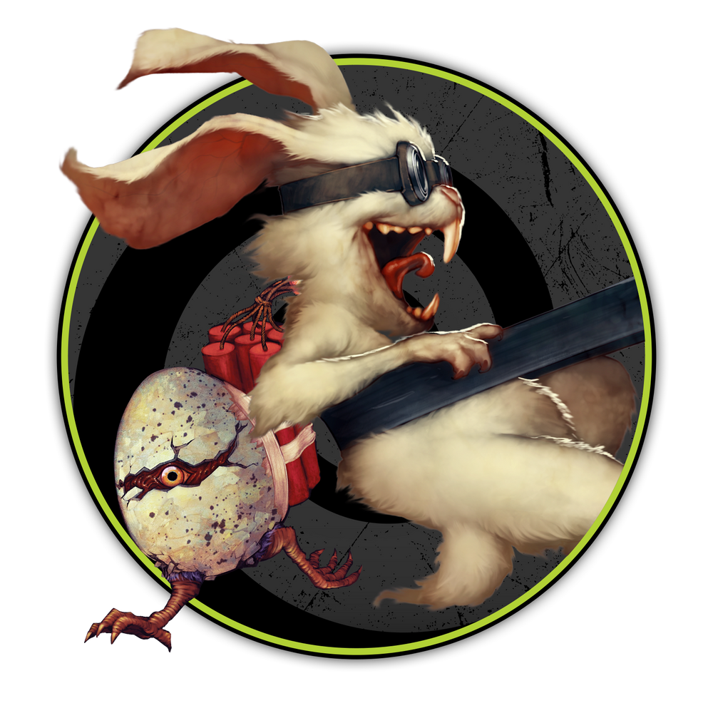 Limited Edition - Eggapult and Daredeviled Egg - Wyrd Miniatures - Online Store