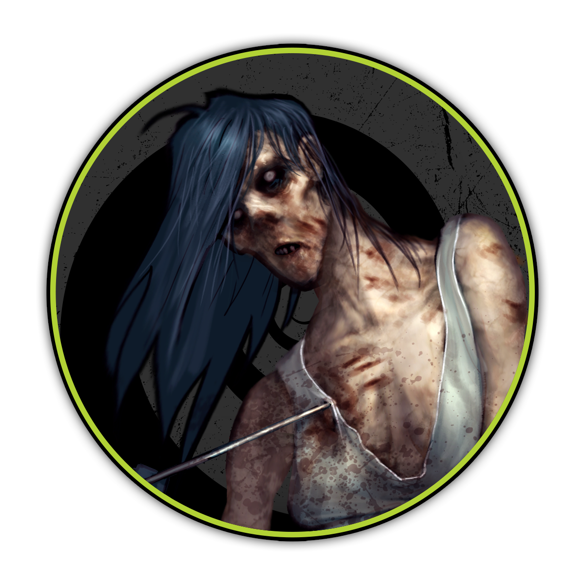 Limited Edition - Mindless Zombie (5 Pack) - Green Translucent - Wyrd Miniatures - Online Store