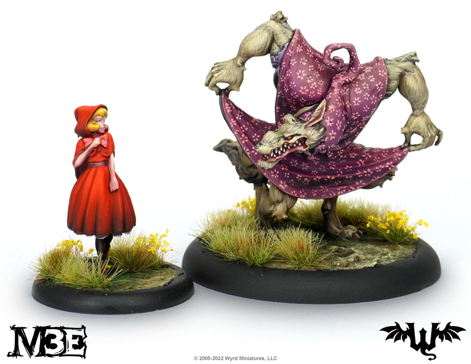 
                    
                      Painted Wyrd Miniatures Twisted Alternatives To Grandmother's House model featuring a detailed miniature scene with a twisted, spooky house.
                    
                  