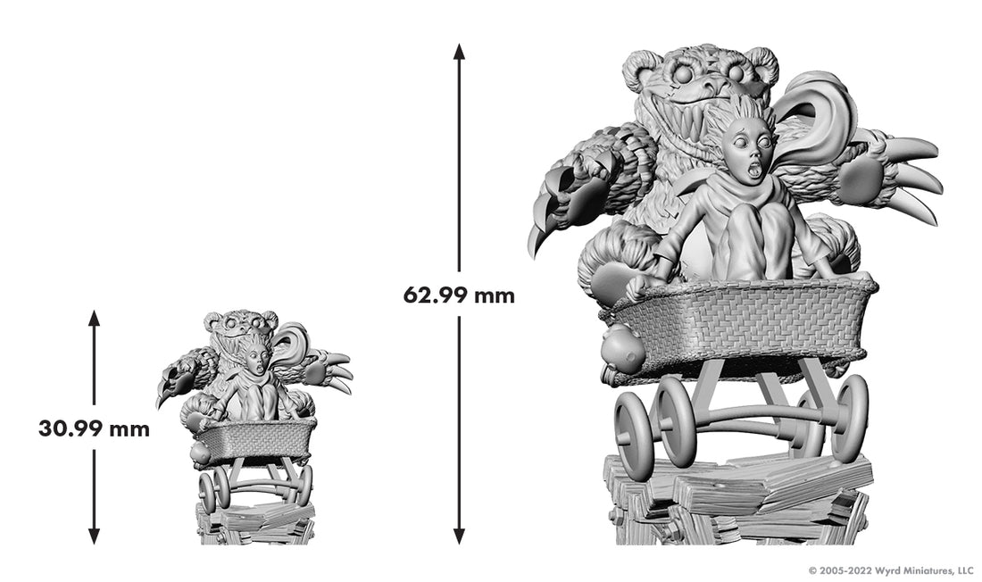 
                    
                      Wyrd Miniatures Iconic - A Wild Ride Malifaux Iconic Box featuring detailed miniature models and artwork of the Dreamer character.
                    
                  