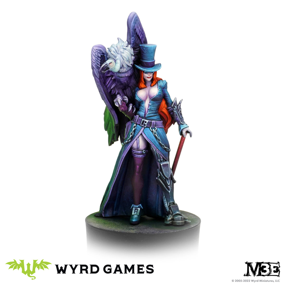 
                    
                      Iconic - The Path Not Taken Malifaux Iconic Box featuring Lady Justice miniature by Wyrd Miniatures.
                    
                  