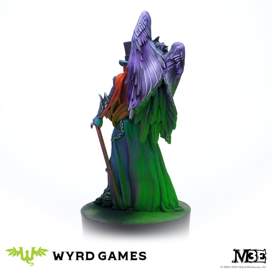 
                    
                      Iconic The Path Not Taken Malifaux Iconic Box featuring Lady Justice model by Wyrd Miniatures with detailed miniature art.
                    
                  