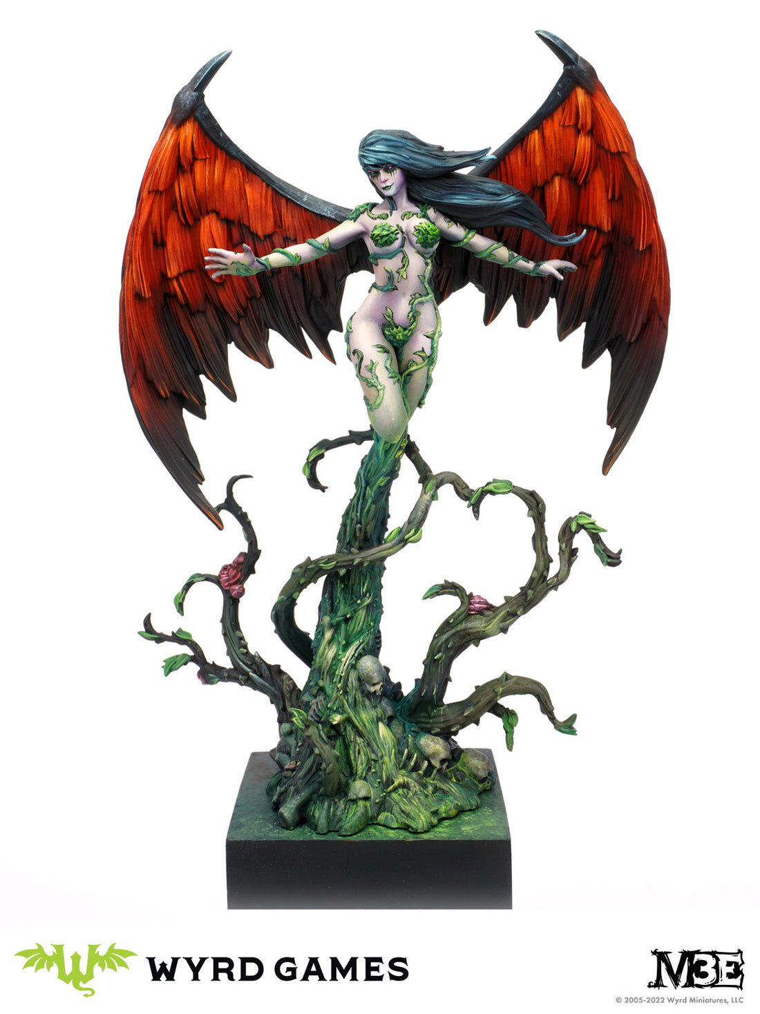 
                    
                      Malifaux Iconic Box featuring Wyrd Miniatures' The Fae Queen Titania, detailed miniature with intricate fairy-themed design.
                    
                  