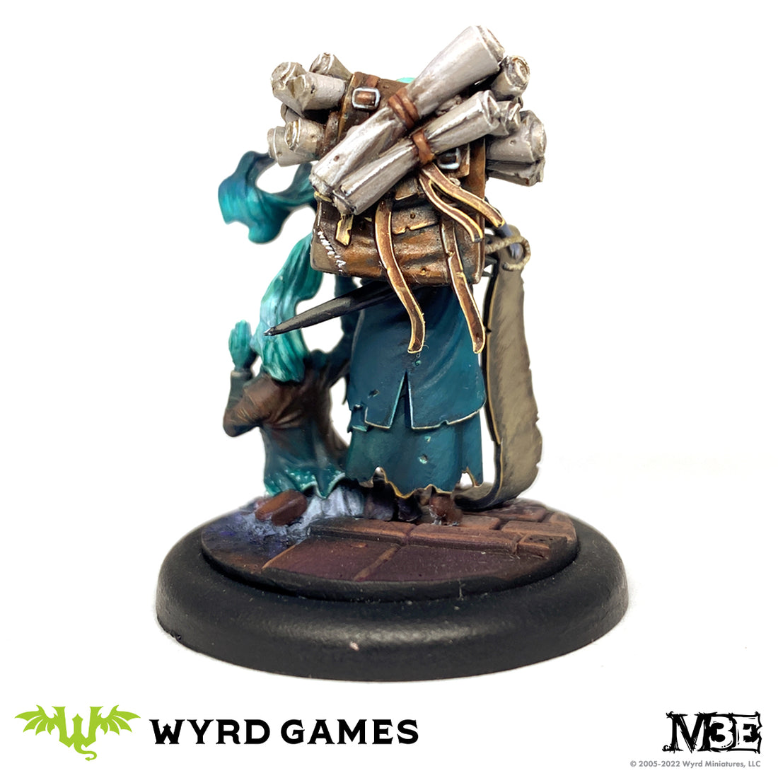 
                    
                      Fates Entwined miniature from Wyrd Miniatures, featuring two intricately detailed characters with mystical and elaborate costumes.
                    
                  
