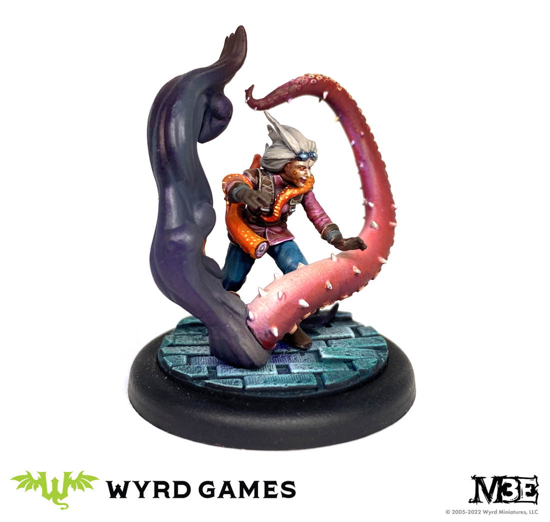 
                    
                      Wyrd Miniatures Navigating Chaos tabletop game piece featuring Maxine Agassiz Monomaniacal in detailed miniature form
                    
                  