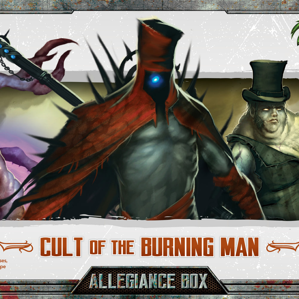 
                  
                    Cult of the Burning Man Allegiance Box - Wyrd Miniatures - Online Store
                  
                