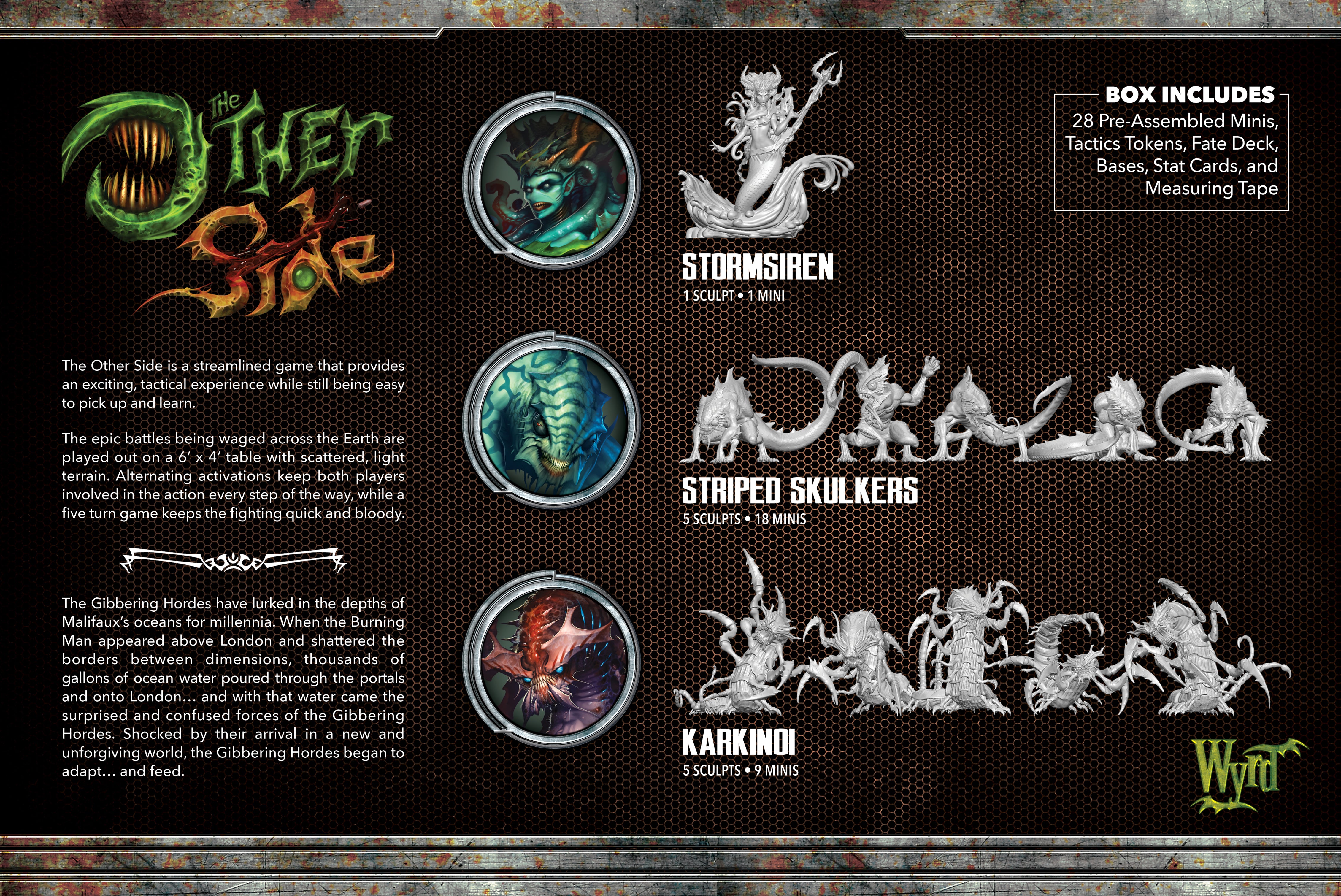 Gibbering Hordes Allegiance Box – Wyrd Miniatures - Online Store