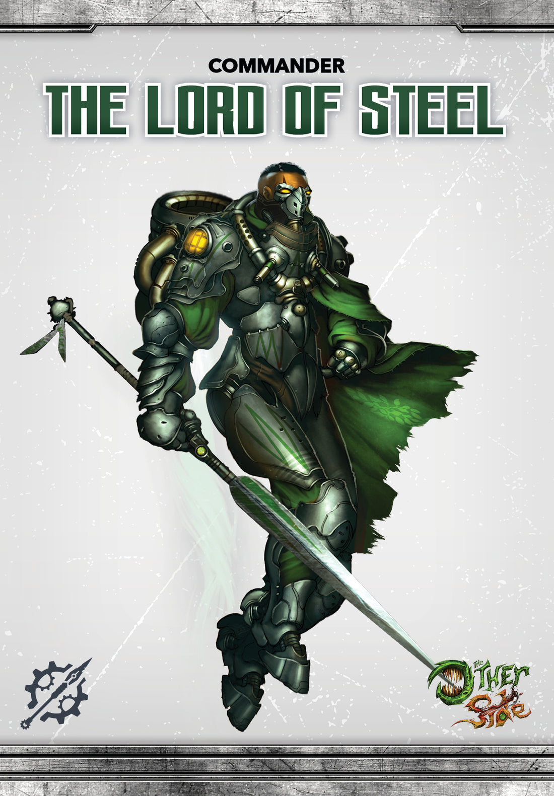 
                    
                      Front view of Wyrd Miniatures' Lord of Steel The Other Side character box, featuring detailed miniature artwork and packaging.
                    
                  