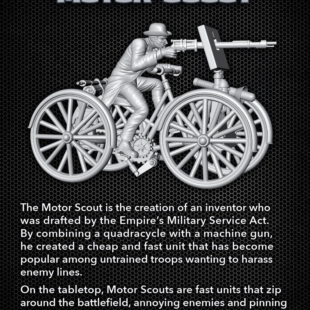 Motor Scout - Wyrd Miniatures - Online Store