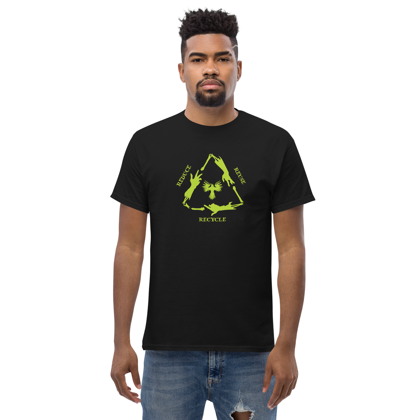 
                  
                    Reduce Reuse Recycle T-Shirt - Wyrd Miniatures - Online Store
                  
                