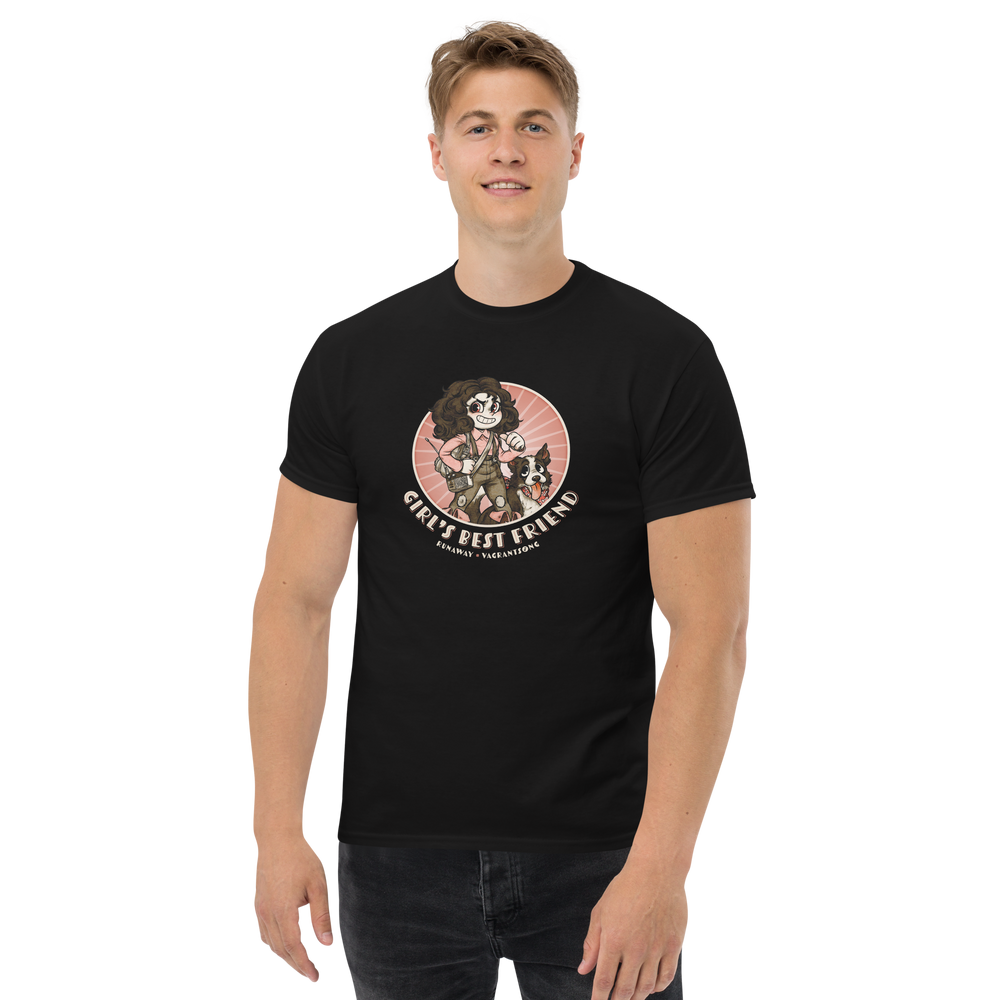 
                  
                    Load image into Gallery viewer, Vagrantsong Runaway Men&amp;#39;s classic T-shirt - Wyrd Miniatures - Online Store
                  
                