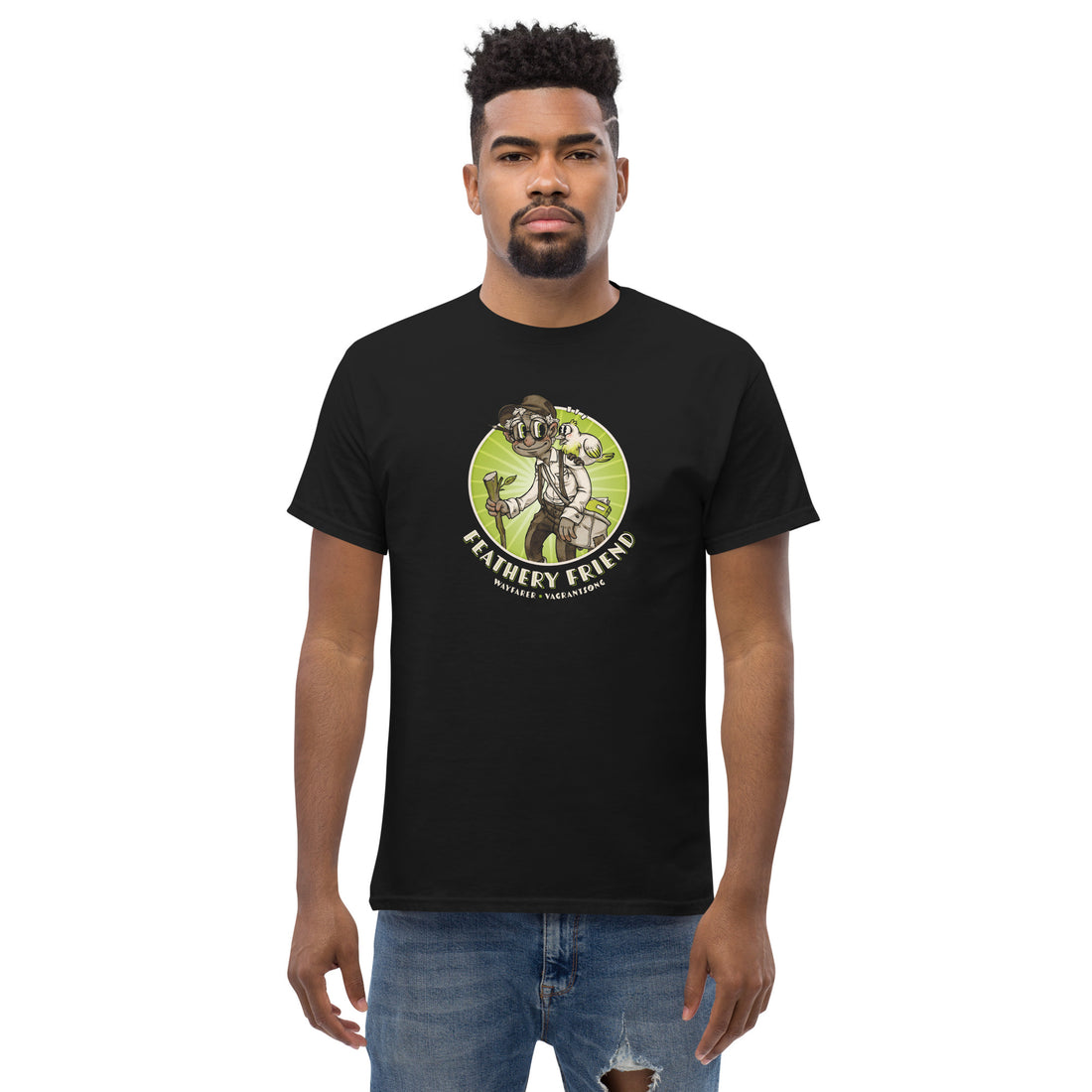 
                    
                      Vagrantsong Wayfarer Men's classic T-Shirt - Wyrd Miniatures - Online Store
                    
                  