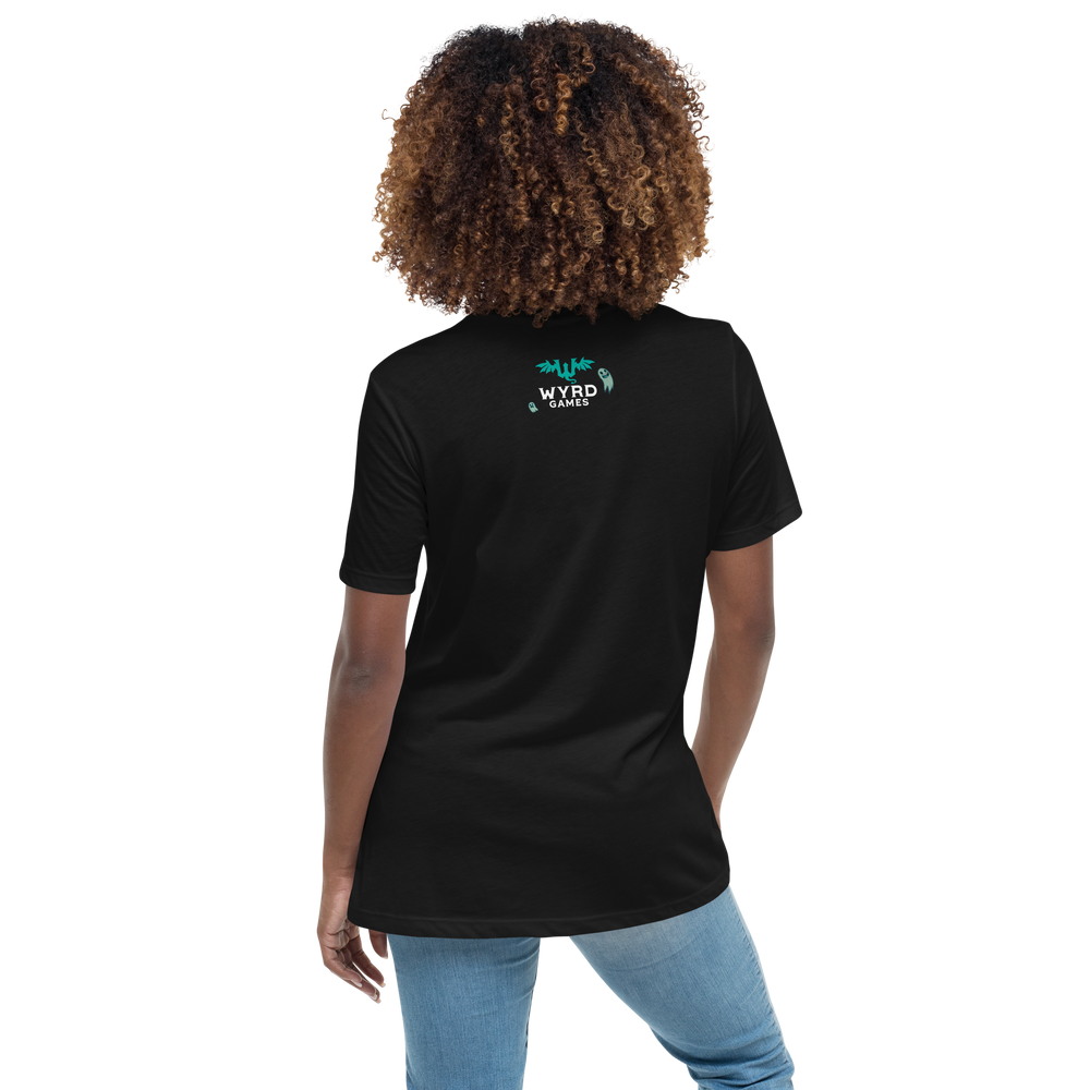 
                  
                    Load image into Gallery viewer, Vagrantsong Runaway Women&amp;#39;s Relaxed T-Shirt - Wyrd Miniatures - Online Store
                  
                